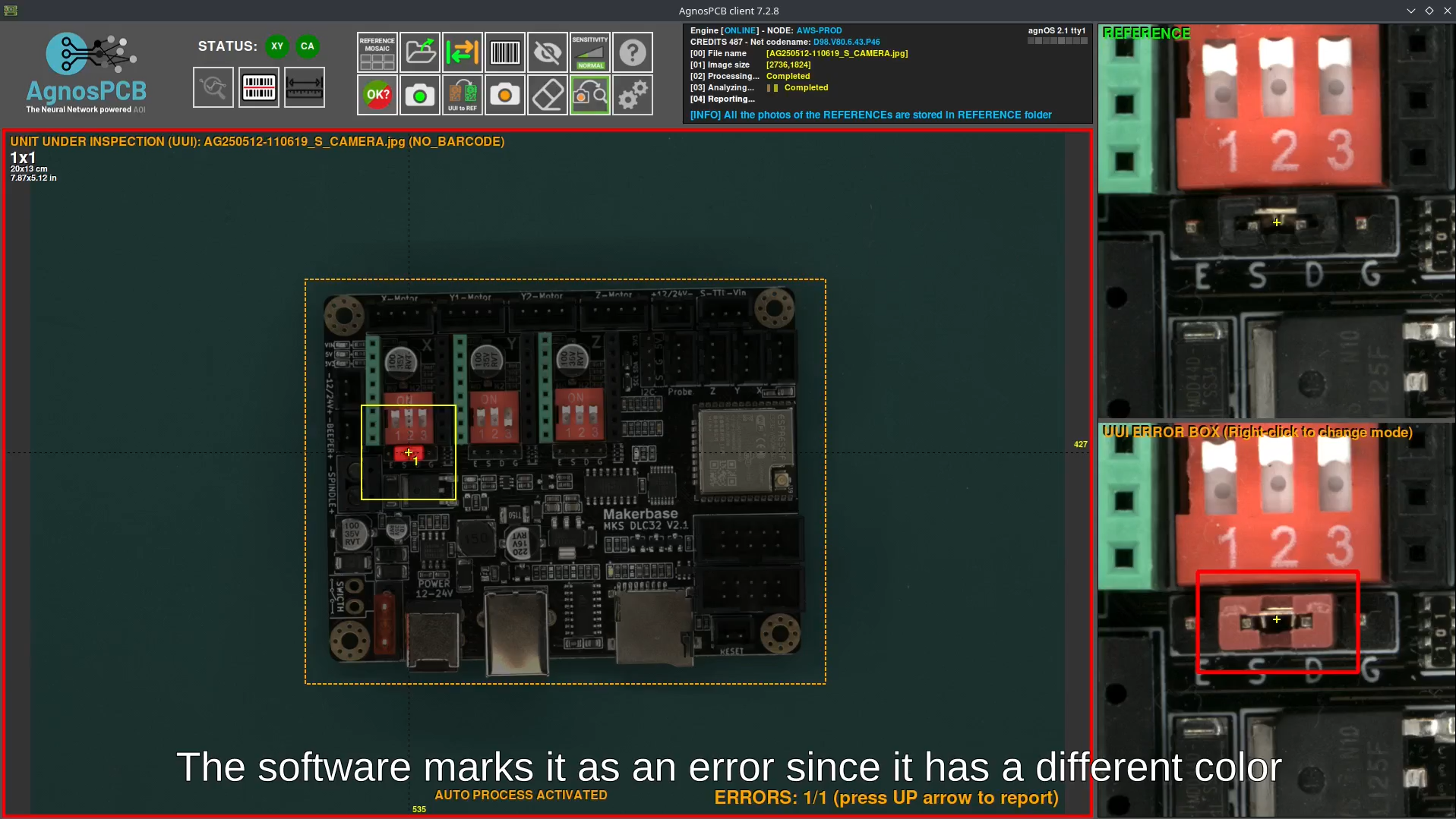 Detected variant error