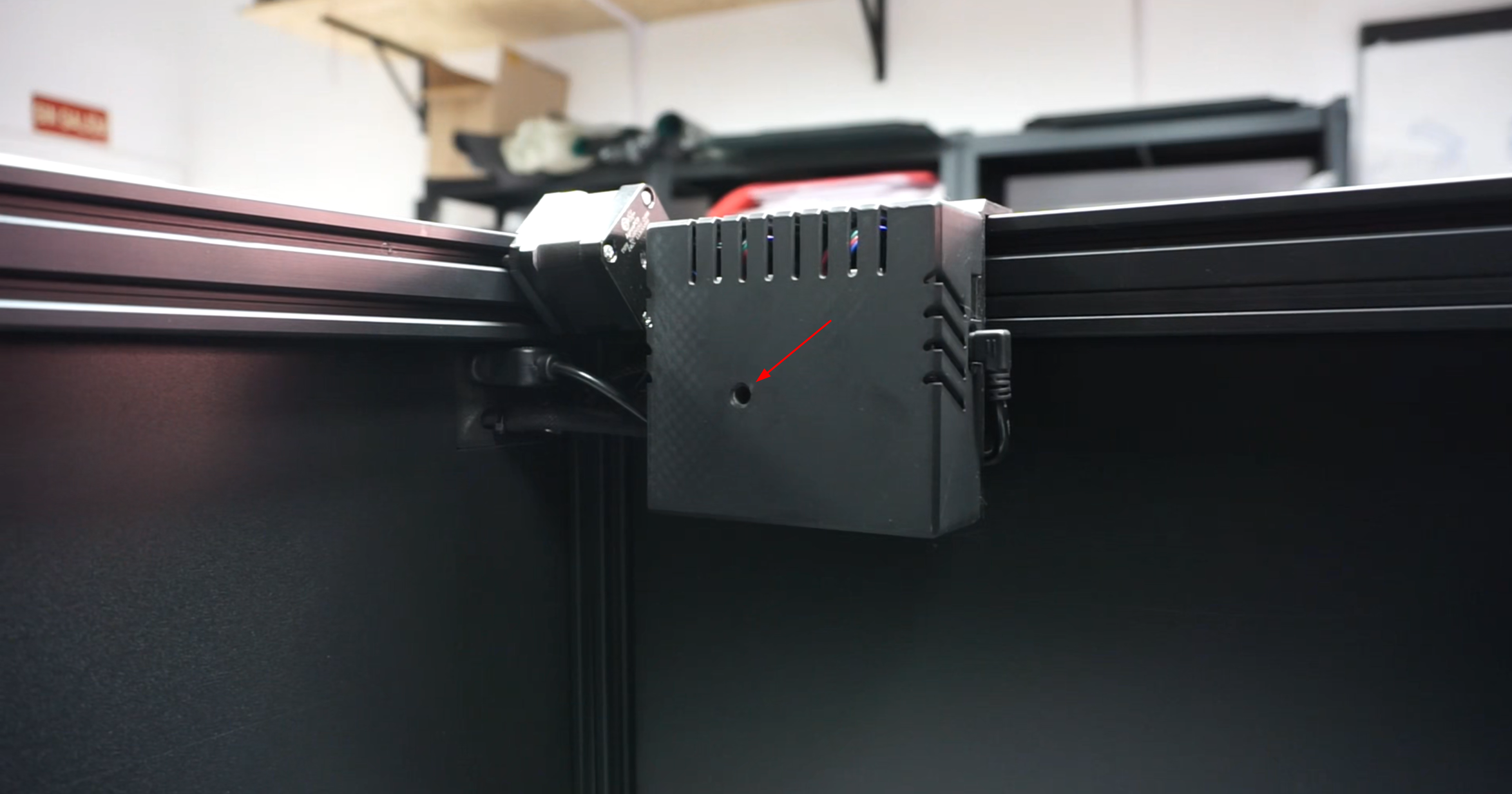 Control board loaction