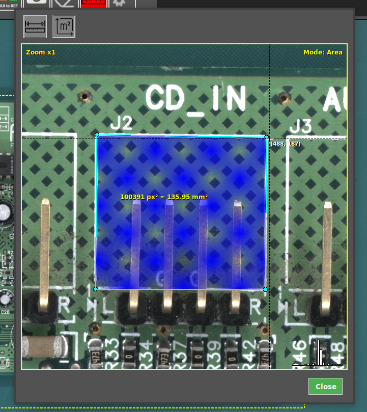Measurement tool test