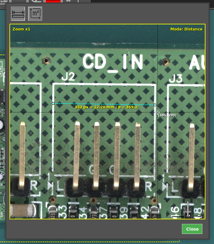 Measurement tool test