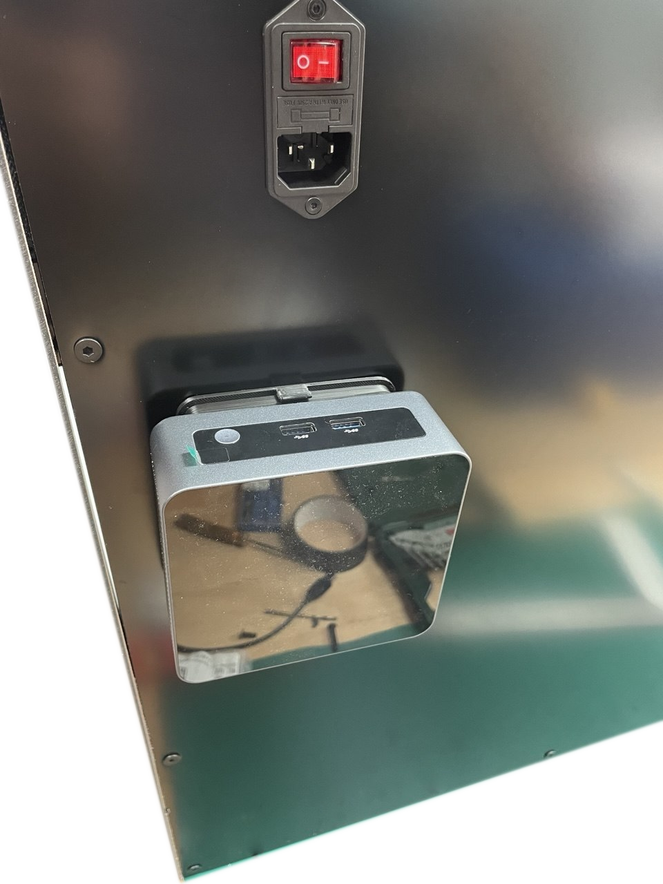 Minicomputer attached