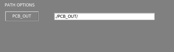 Settings menu path section