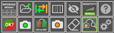 Buttons area