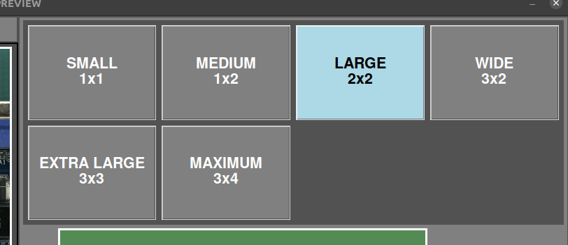 REF dimensions